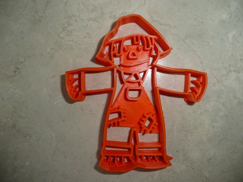SCARECROW FULL BODY HALLOWEEN FALL SEASON COOKIE CUTTER USA PR4416 gallery