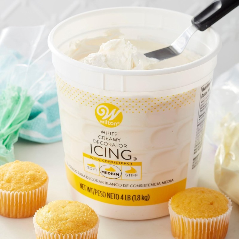Creamy White Cake Frosting, 4 lb Tub gallery
