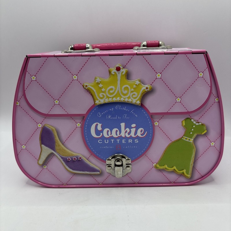 Williams Sonoma Cookie Cutter Set Girl Princess Clothing Birthday Fashion Purse