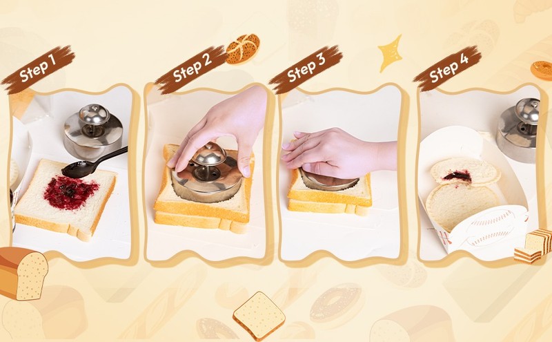 Sandwich Cutter, Sandwich Cutter and Sealer, Sandwich Maker, Peanut Butter and gallery