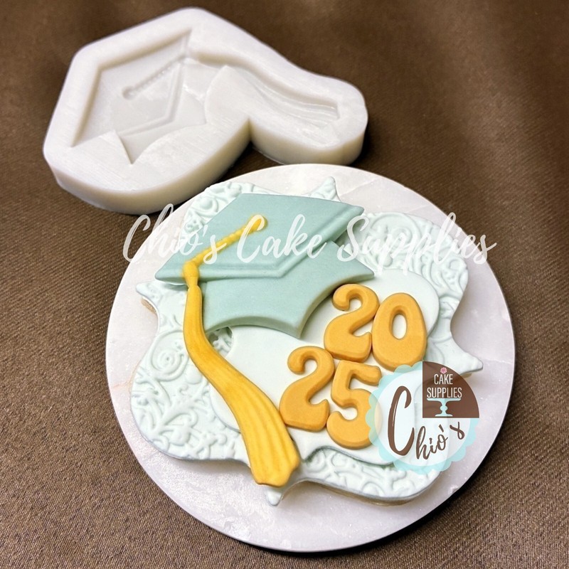 Graduation Cap silicone mold. gallery