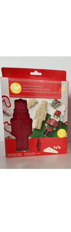Christmas Nutcracker Cookie Decorating Kitsw/ Stamp, Cutters, Bags, Tips Wilton