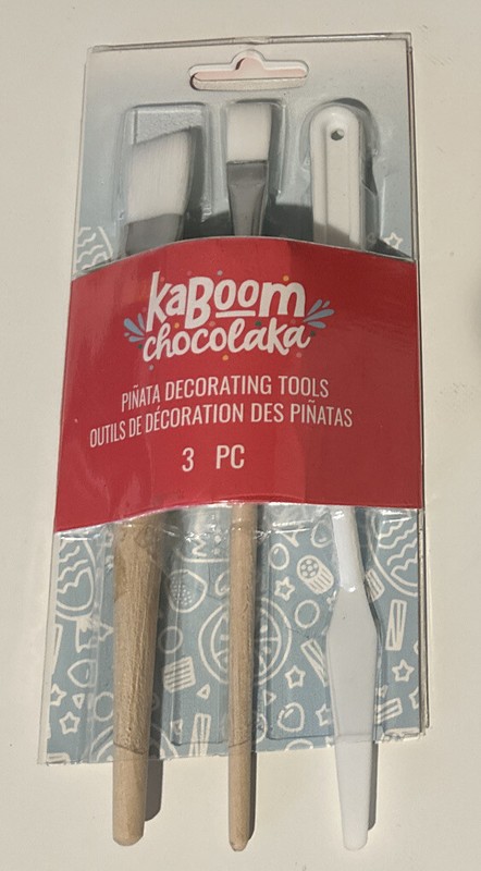 Kaboom Chocolaka 3 Pc Cake & Chocolate Decorating Tool Kit