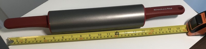 KitchenAid Carbon Steel Gourmet Rolling Pin. Non Stick. Pre-owned. 0740 BBR#9 gallery