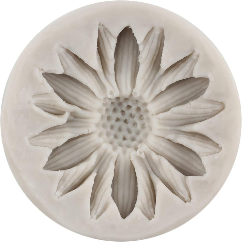 Sunflower Silicone Molds Flower Fondant Mold for Cake Decorating Cupcake Topper gallery
