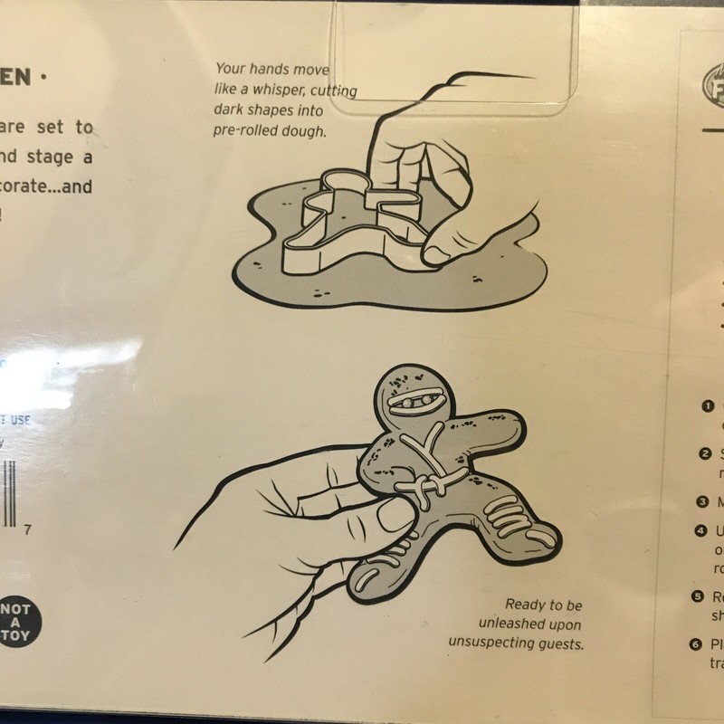 Fred and Friends Ninjabread Men Cookie Cutters 3 Pack gallery