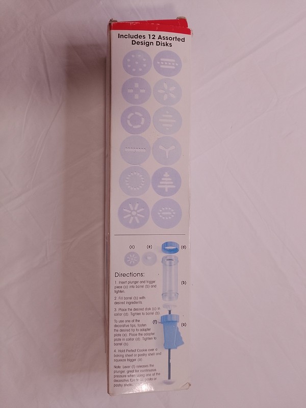 Vintage Perfect Cookie Bakery Press Kit As Seen On TV Cookie Maker gallery