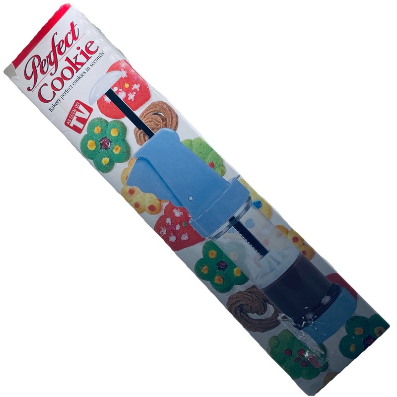 Perfect Cookie “As Seen On TV” Cookie Press Cake Decorating Gun Smart Inventions