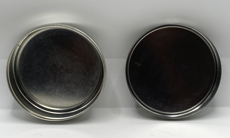 VTG~ 1997~R&M International Halloween Miniature Cookie Cutters~ Stainless In Tin gallery