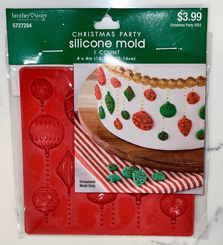 Christmas Ornaments Balls Silicone Mold Cake Decor Xmas Party Holidays NEW! gallery