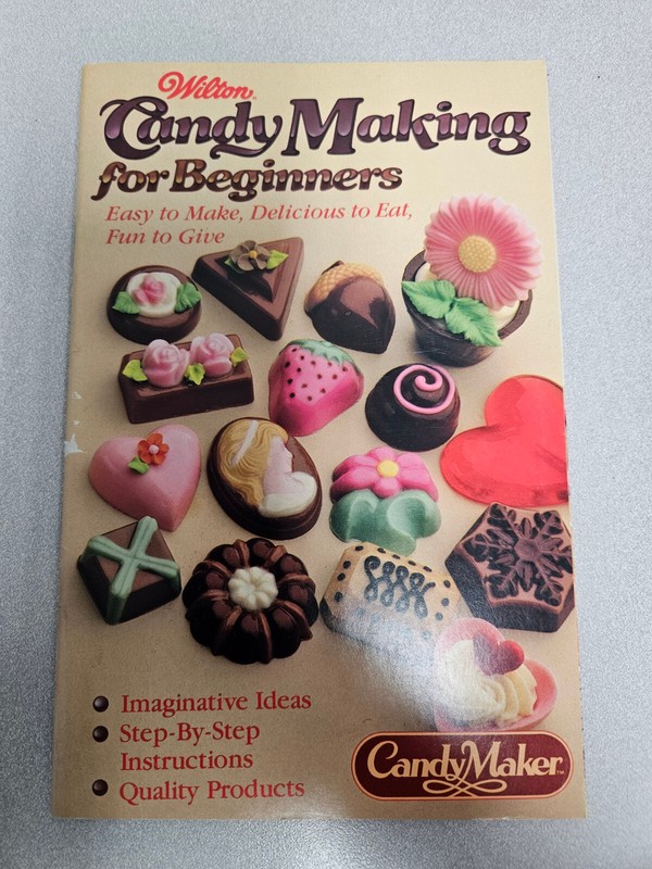 Wilton Candy Making For Beginners 1982 Vintage Instruction How To Recipe Booklet