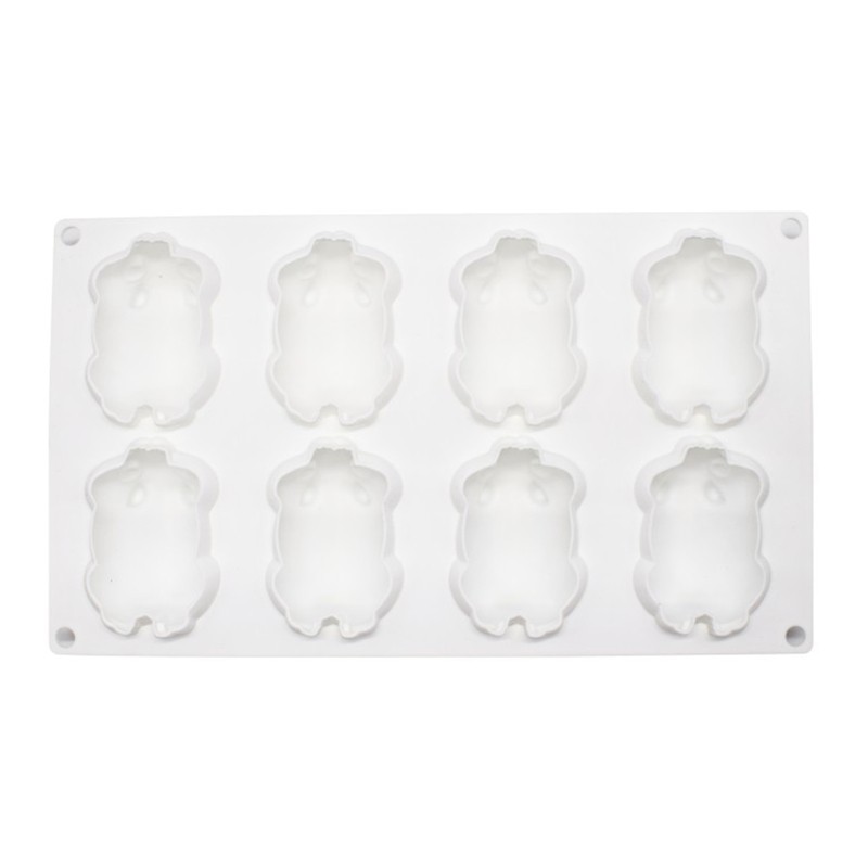 Soap Molds Silicone Craft Mold 3D Fondant Soap Hamster Candy Molds Family DIY