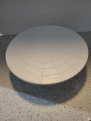 Ateco 610 12″ Revolving Plastic Cake Turntable / Stand with Non-Slip Base