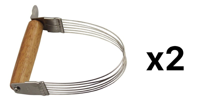 Fox Run Stainless Steel Wire Pastry Blender (2-Pack)