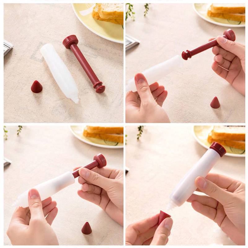 Silicone Fondant Cake Pen Pastry Icing Writing Syringe Baking Decor DIY Tool 1pc gallery