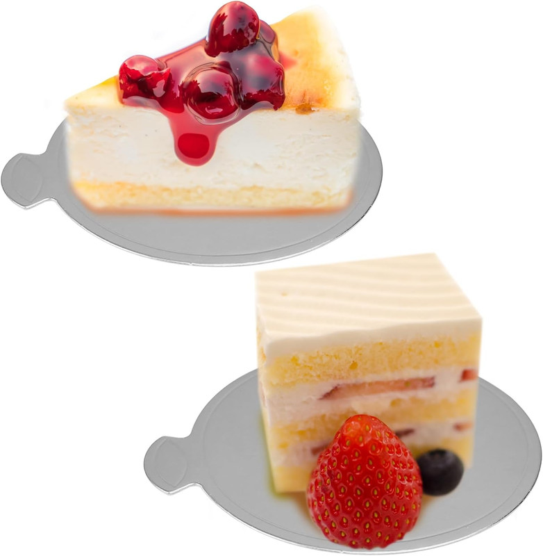 30 Pcs Mini Cake Boards, 3.1 Inch Mousse Cake Boards Cake Base for Mini Cake gallery