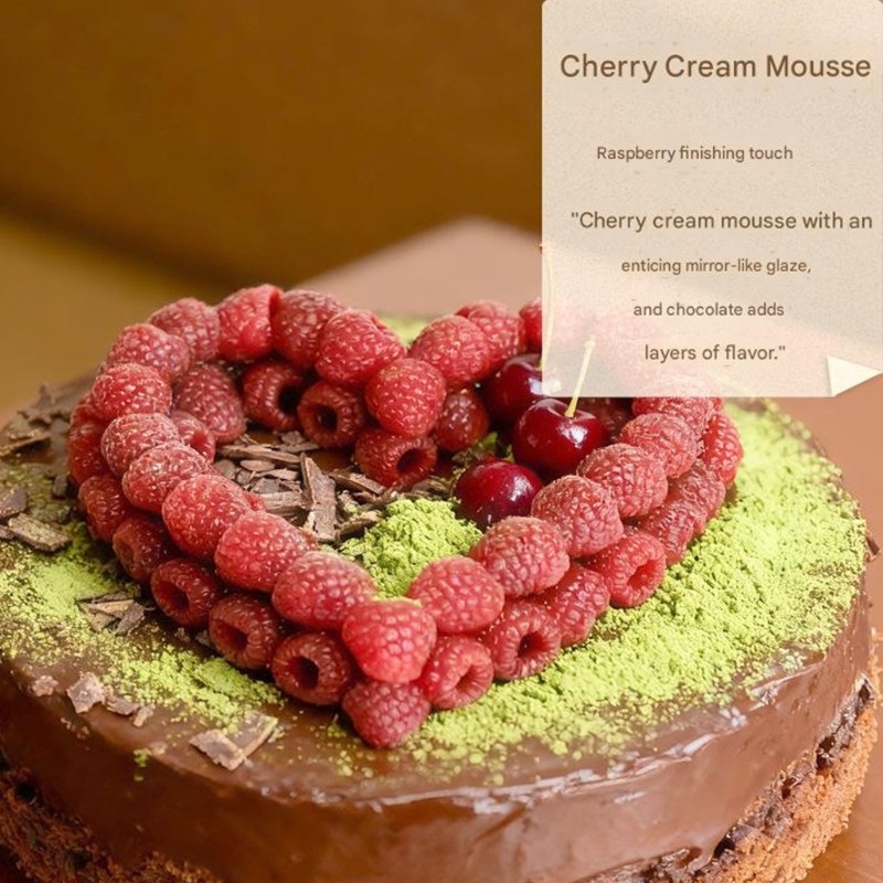 Multipurpose Cake Molds Raspberry Heart Shape For Mousses And Chocolate Making gallery