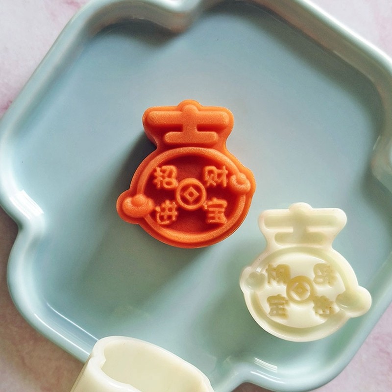 DIY Mooncakes Press Molds with 1 Stamp for Cookie New Year Festival Dessert gallery