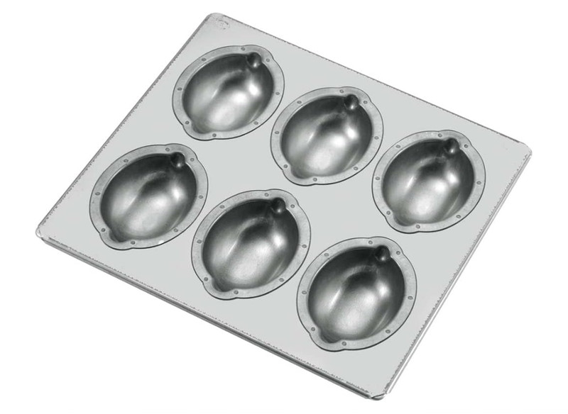 Matsunaga Silicon Coated Lemon Cake Mold Pan 6-Cup Flat Finish Made in Japan NEW