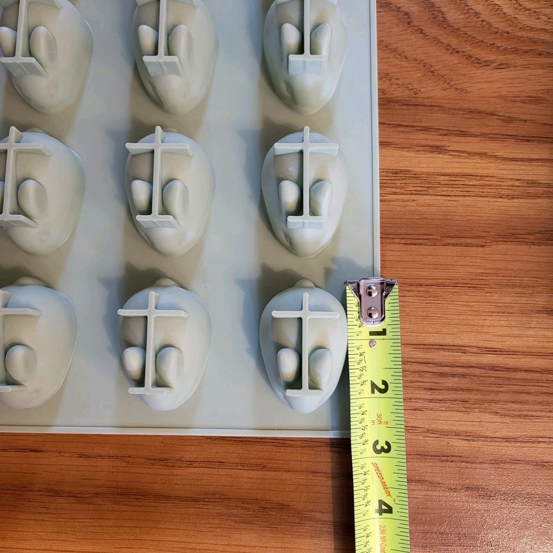 Silicone Bunny Rabbit Candy Cake Pop Mold 12 Cavities, 1.5" - 2PACK gallery