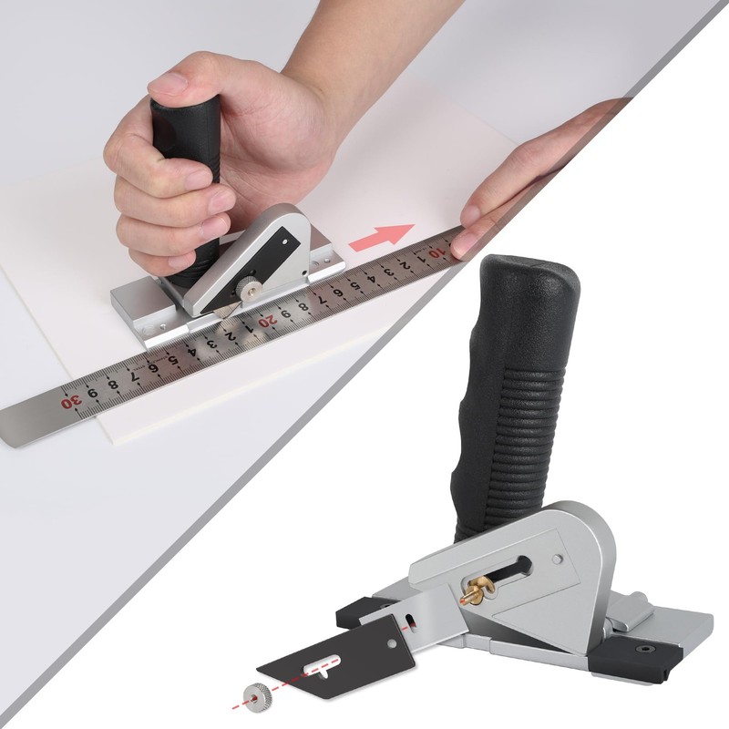 Gonytia Steel Straight Mat Cutter 5 Replacement Blades 90 Handheld Mat Board gallery