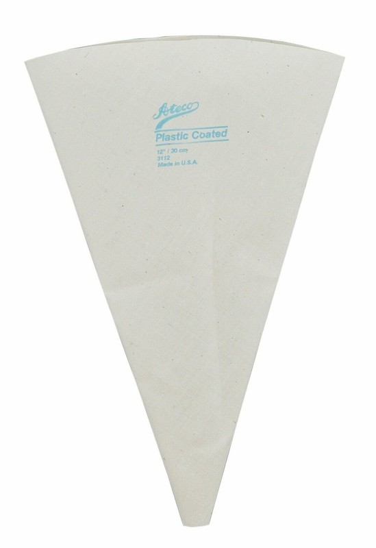 Ateco 12″ Reusable Plastic Coated Cloth Pastry Cake Decorating Icing Piping Bag