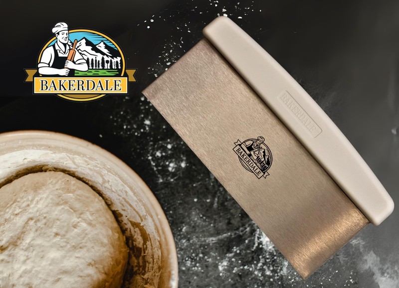 Bakerdale Large Bench, Dough, Cake Scraper, Icing Smoother Spreader, 10-inch ... gallery