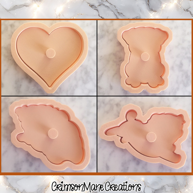 Pug Dog Cookie Cutter Set Cute Biscuit Baking Supplies Fondant Tool Ceramics gallery