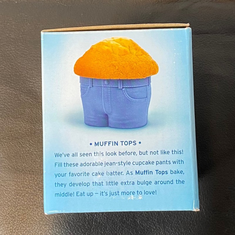 New Genuine Fred Muffin Tops Silicone Baking Cups (4pcs) - NIB gallery