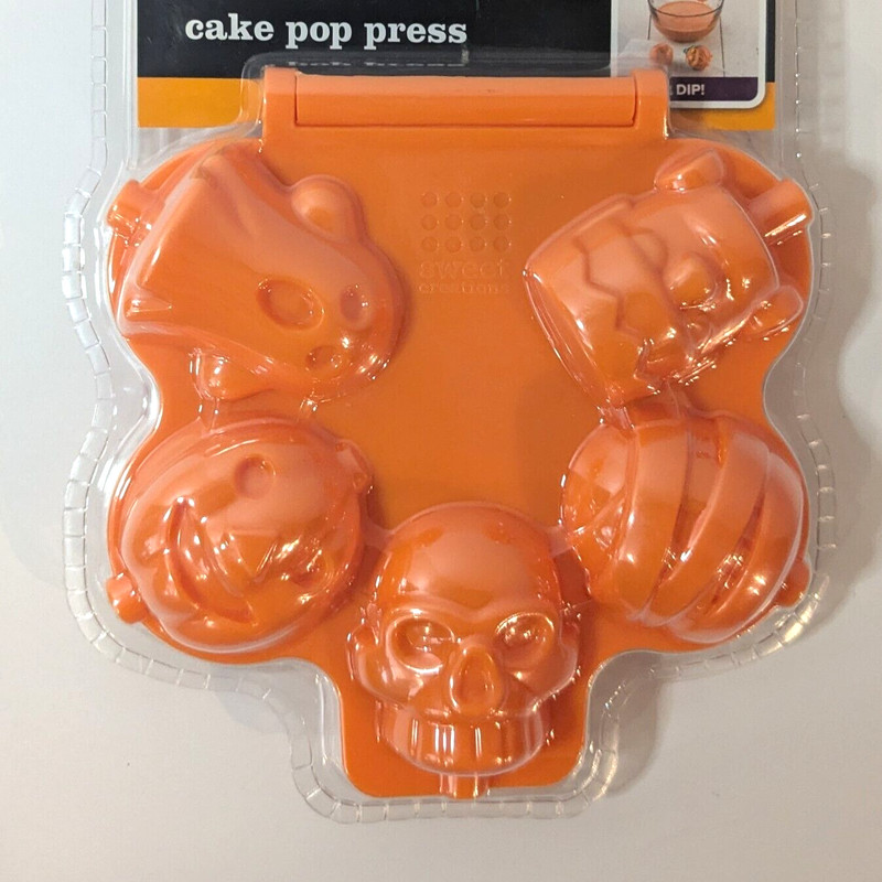 Halloween Cake Pop Press Pumpkin Ghost Skull Mummy Frankenstein, Sweet Creations gallery