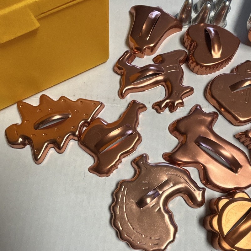 Land O Lakes Cookie Gun Cookie Press Set 17pc w/ Tips, Discs & Storage Case gallery