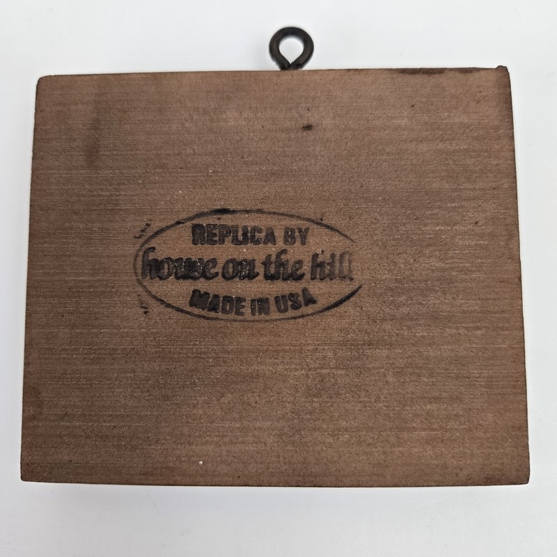 M11303 Merry Christmas Springerle Cookie Mold House on the Hill Replica 3.5" gallery