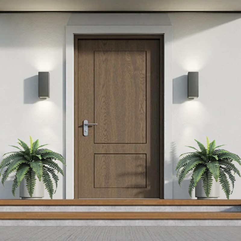 Mdal Set Of 2 Artificial Fern33In Artificial Boston Fern Large Hanging gallery