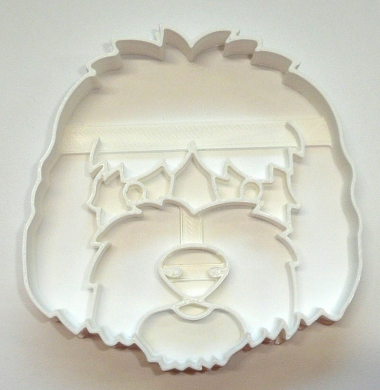 COCKER SPANIEL DOG FACE DETAILED TONGUE OUT COOKIE CUTTER USA PR3849