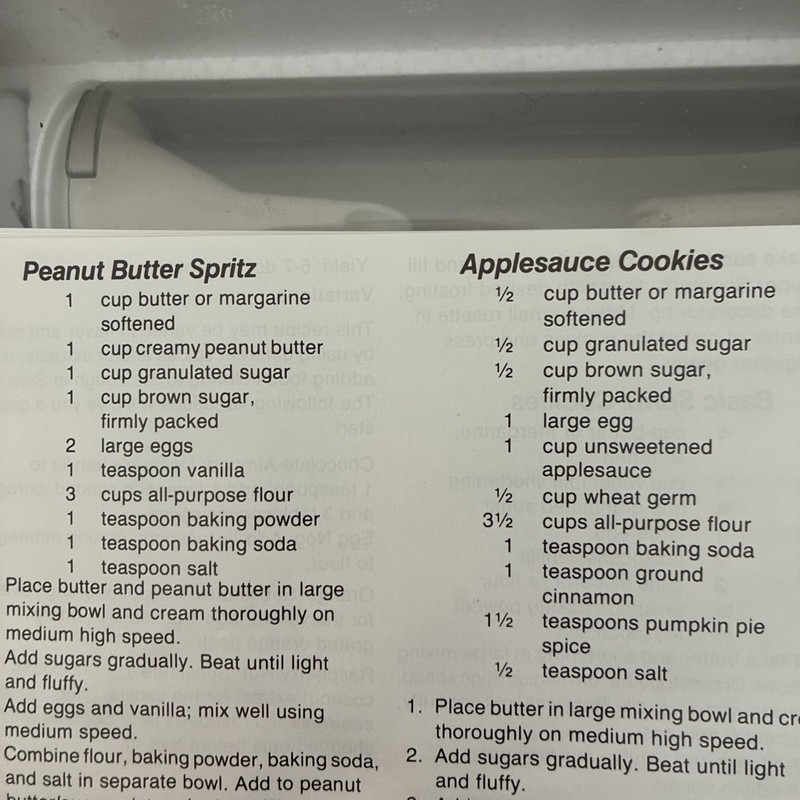 Proctor Silex Super Shooter Plus Cordless Cookie Press New / Used the Recipe Bk gallery