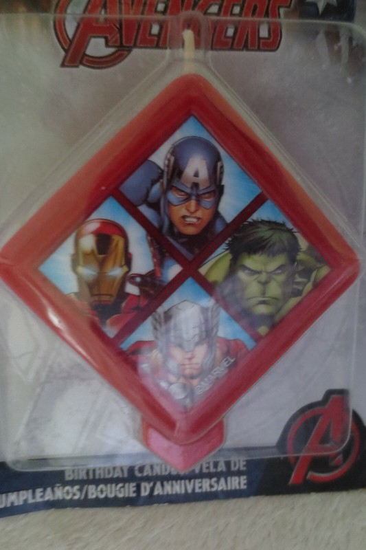 Marvel Avengers Birthday Candle Cake Topper Wilton New gallery