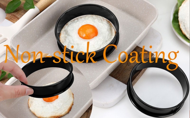 8Packs Perforated Tart Rings 3.15 Inch Stainless Steel Perforated Cake Rings, gallery