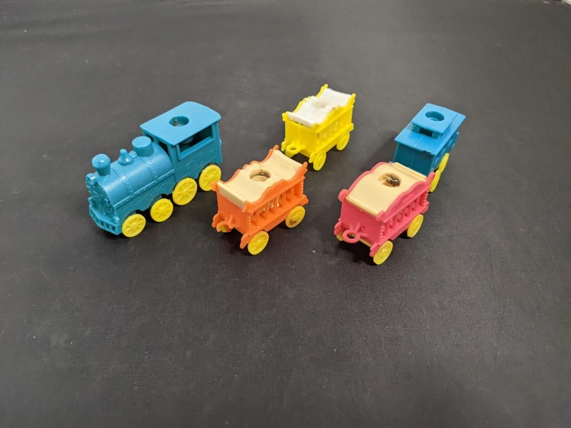 Vintage Birthday Train Circus Animal Candle Holder Cake Topper Hong Kong