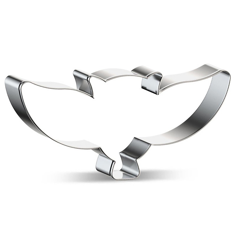Stainless Steel Bird Cookie Cutters - 9-Piece Set: Dove, Pigeon, Owl, Sparrow... gallery