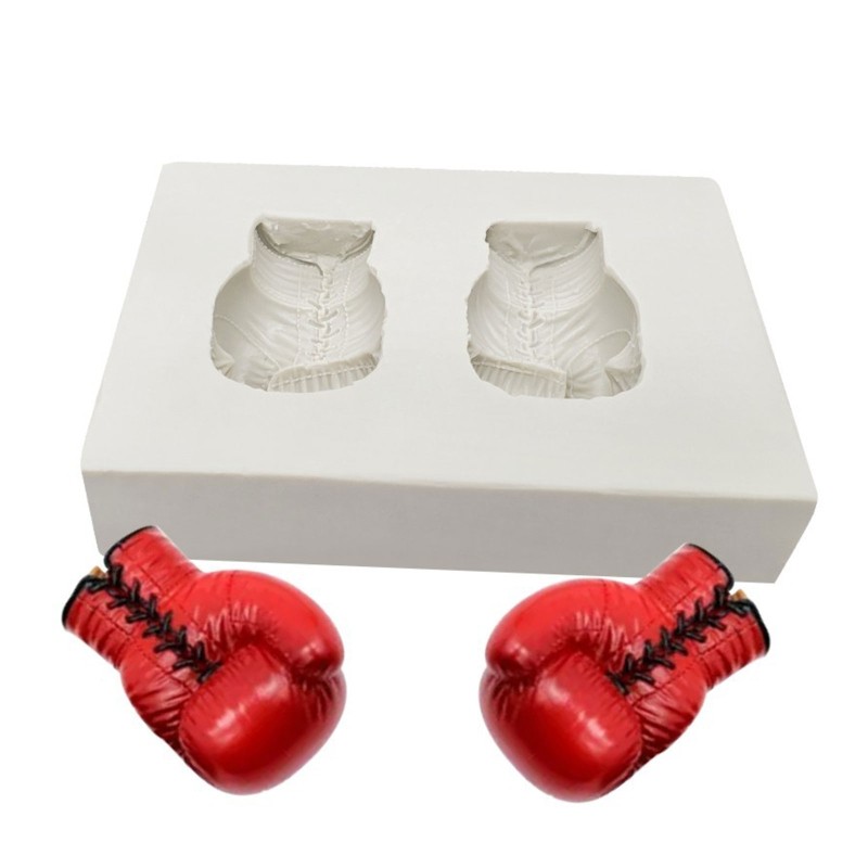 Handmade 3D Soap Craft Kitchen Baking Fond Soap Mold Exquisite Boxing-Gloves gallery