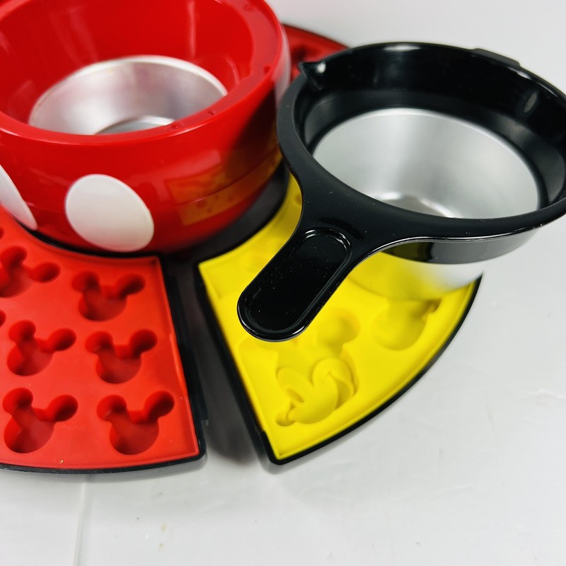 Disney Mickey Mouse Gummy Treat Maker 4 Mold Silicone Trays Chocolate Resin gallery