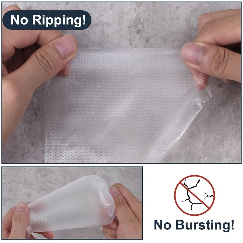 100 Pcs 8 inch Disposable Mini Piping Bags, Clear Pastry Bags for Cake Decor gallery
