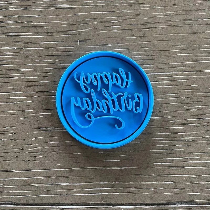 Happy birthday Themed Cookie Cutter & Stamp - Perfect Gift Birthday Party gallery