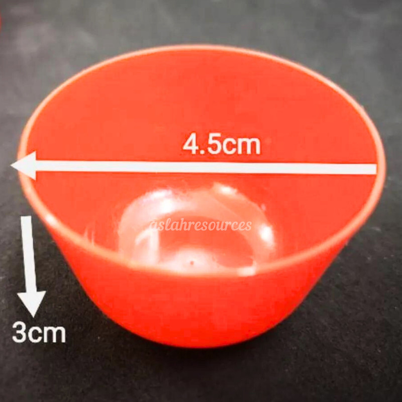 36 pcs Puto Kueh Talam Pichi Kutsinta Mold Lompang Steamed Rice Cake 4.5 cm Red gallery