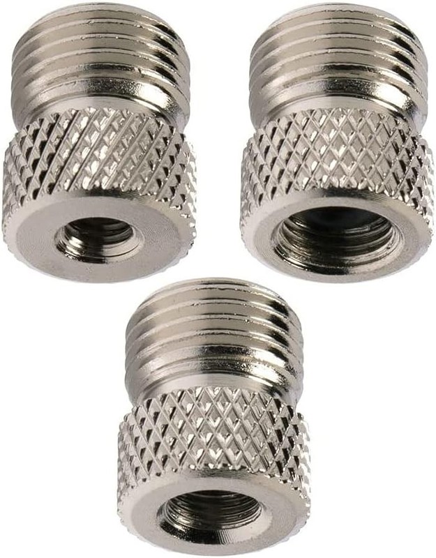 1/8″ Male Airbrush Conversion Adaptor,Airbrush Hose Adaptor KIT 1, Silver