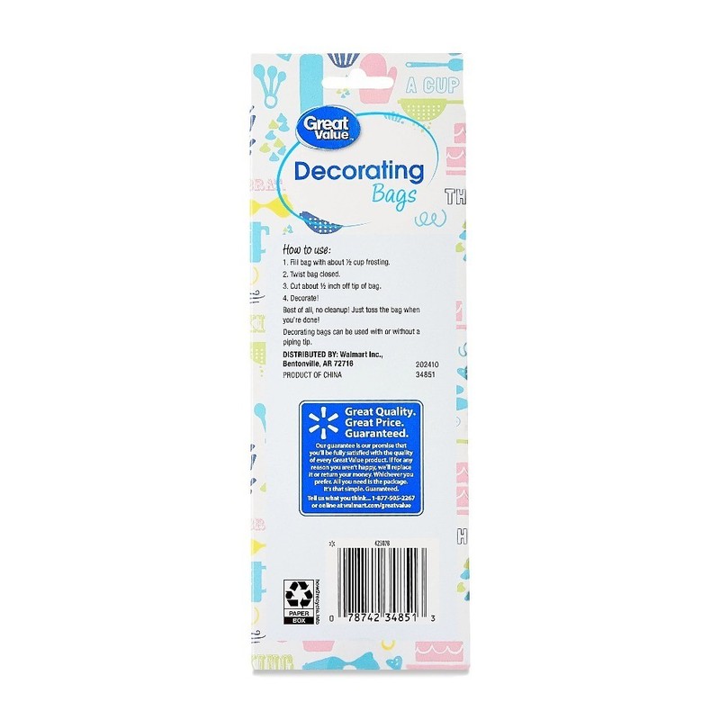 Disposable Decorating Bags 100 Pack 8 Inch Piping Icing Cake Frosting Supplies gallery