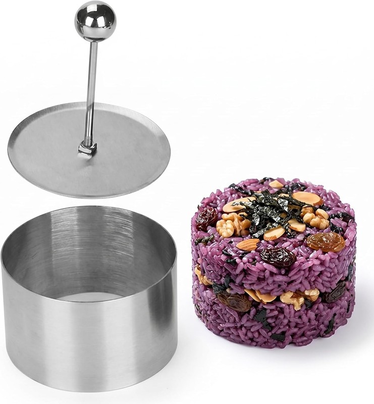Stainless Steel Round Rice Ball Onigiri Ball Mold Tiramisu Diy Making Molder