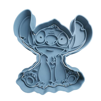 Stitch Lilo Cookie Cutter Fondant Biscuit Baking Tool