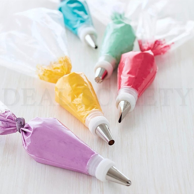 Wilton Disposable 16" Decorating Bags 12 Count Each Lot of 4 gallery