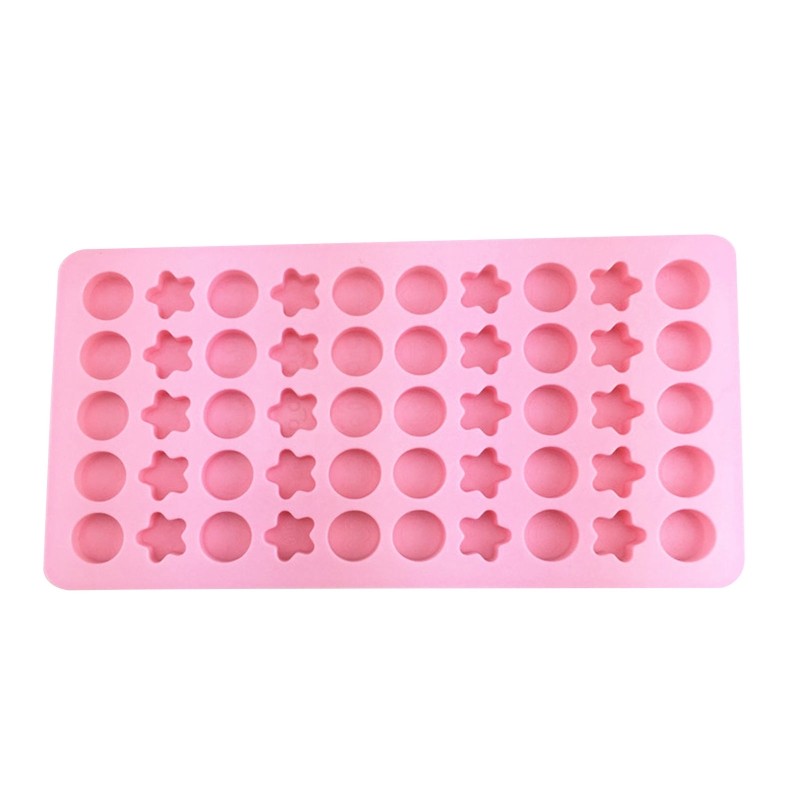 Star & Round Shape Silicone Material Household Baking Mold Cake Decorating Tools